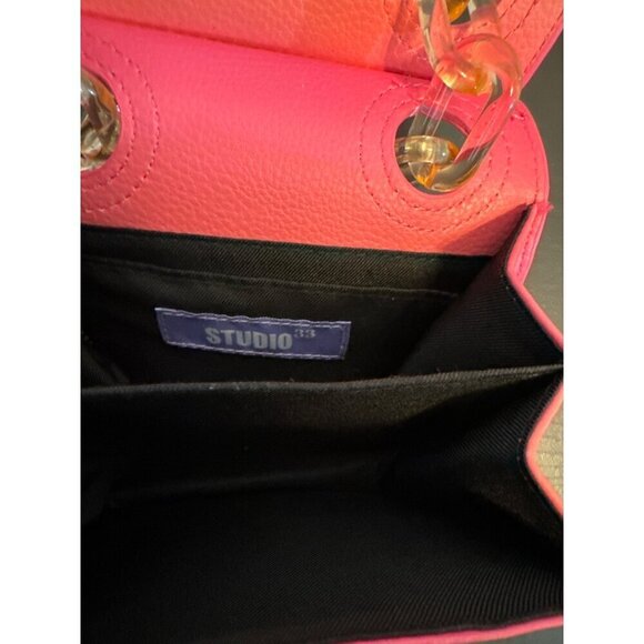 Studio 33 Woke Flap Shoulder Bag in Pink OS - Picture 2 of 3